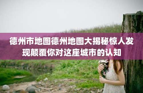 德州市地图德州地图大揭秘惊人发现颠覆你对这座城市的认知