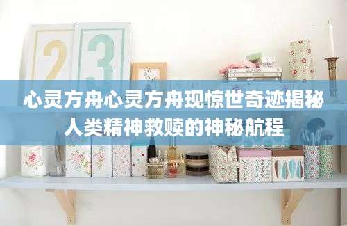 心灵方舟心灵方舟现惊世奇迹揭秘人类精神救赎的神秘航程