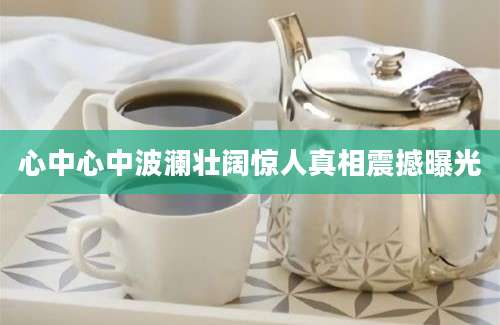 心中心中波澜壮阔惊人真相震撼曝光