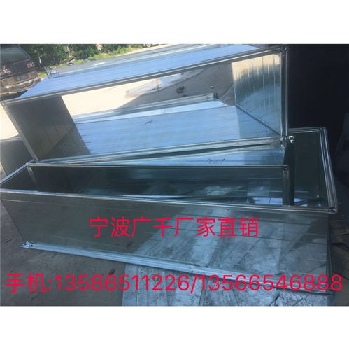 广千暖通 咖啡厅不锈钢通风排烟管道高清图鉴与设备解析